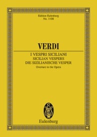 Verdi: Sicilian Vespers (Study Score) published by Eulenburg